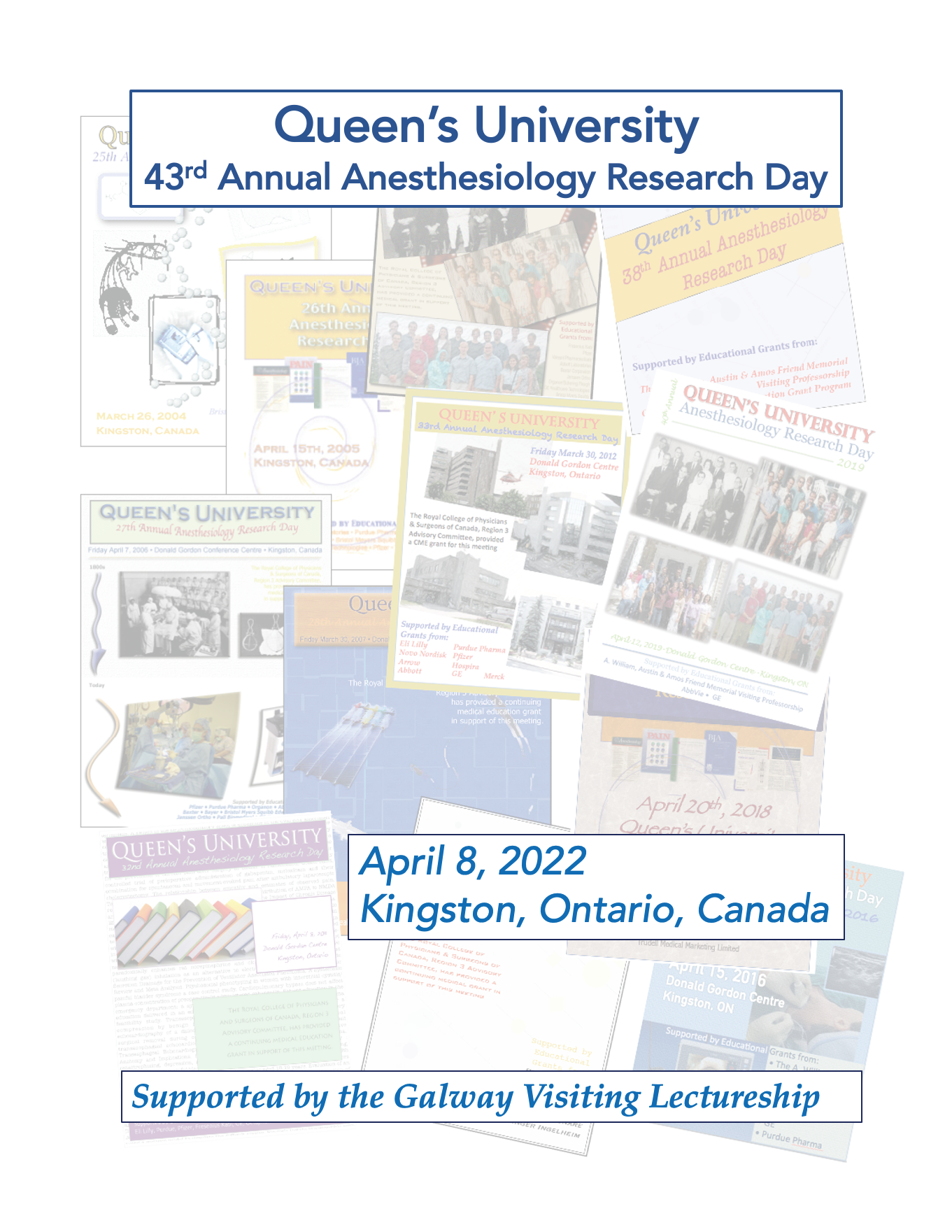 Queen's University 43rd Annual Anesthesiology Research Day