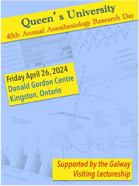 Queen's University 45th Annual Anesthesiology Research Day